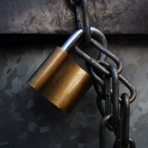 gold lock representing gold plan security service for OBXSecurity LLC